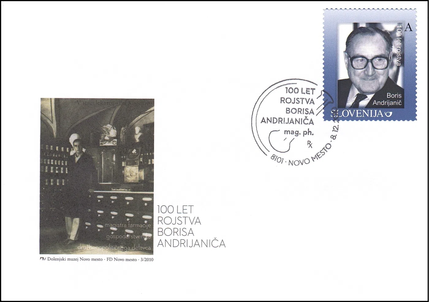 100 LET ROJSTVA BORISA ANDRIJANIČA mag. ph.